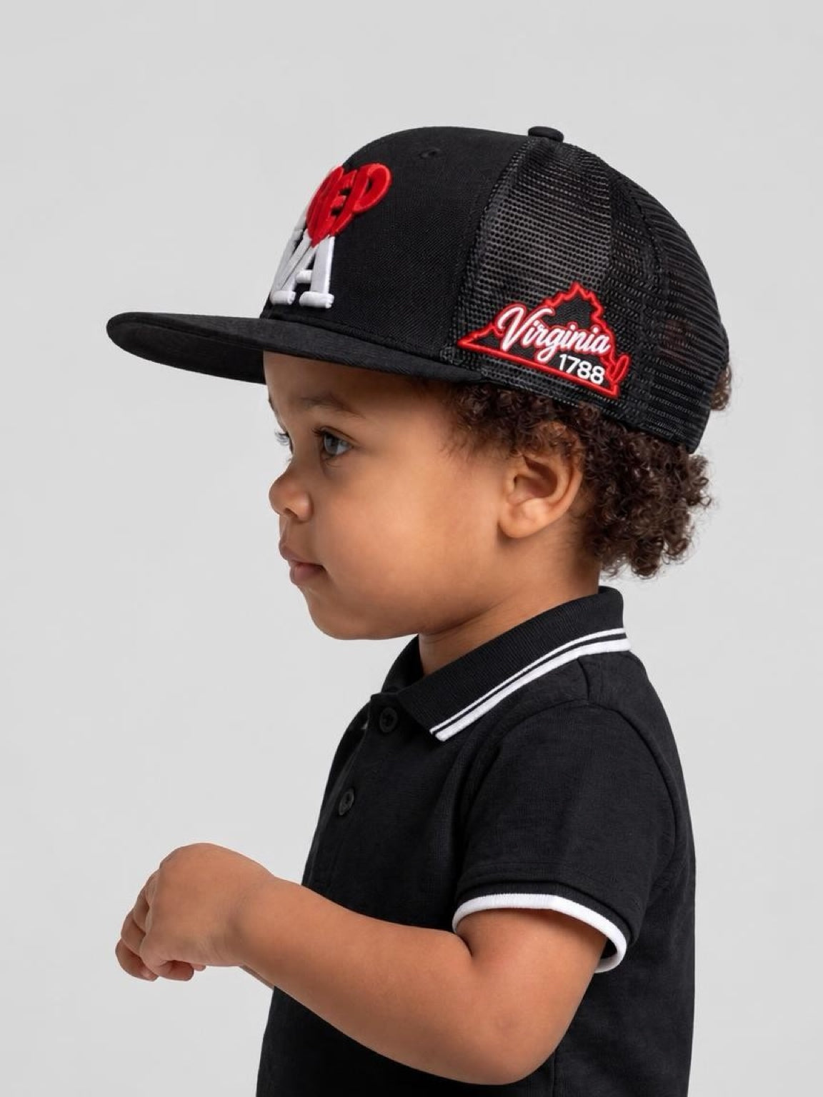 I REP VA Signature Snapback | Black, Red & White  - DROPPING SOON ❗️