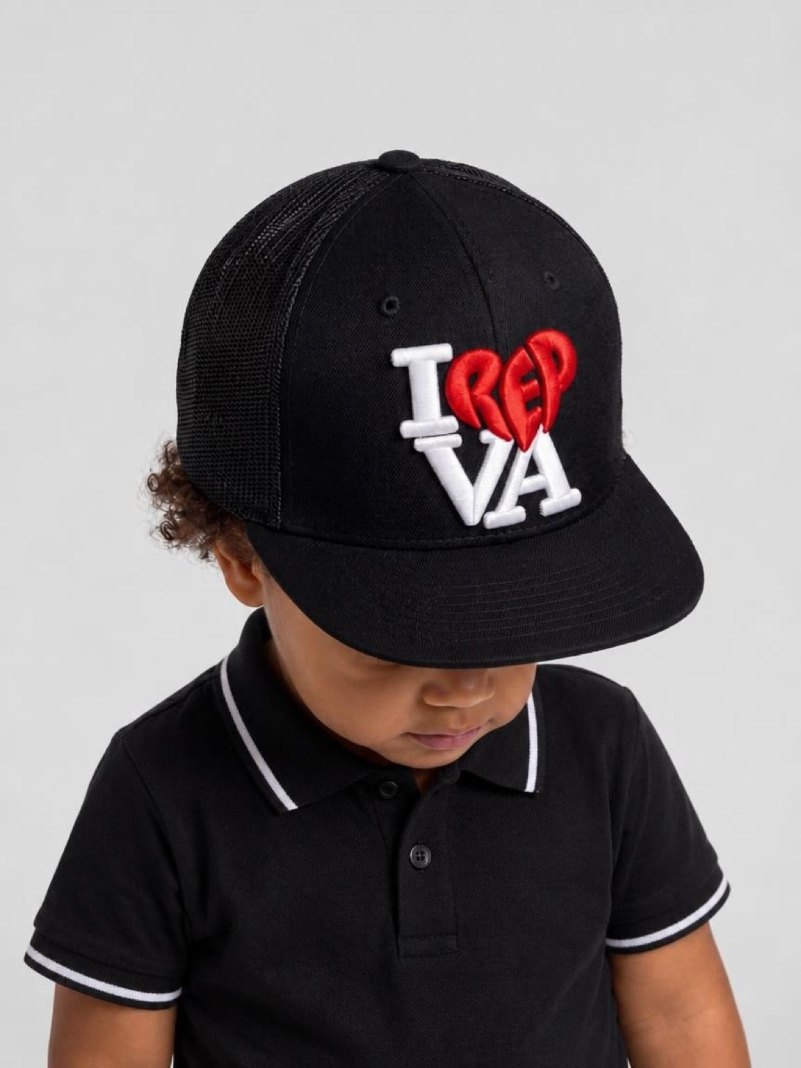 I REP VA Signature Snapback | Black, Red & White  - DROPPING SOON ❗️