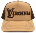 irginia Culture Snapback | Tan & Brown Fall Collection